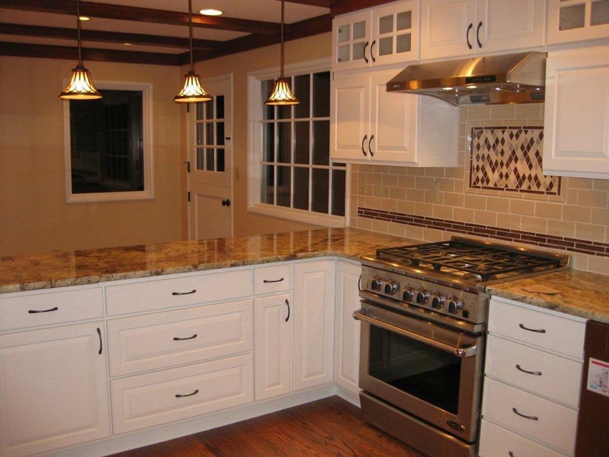 Remodeled kitchen